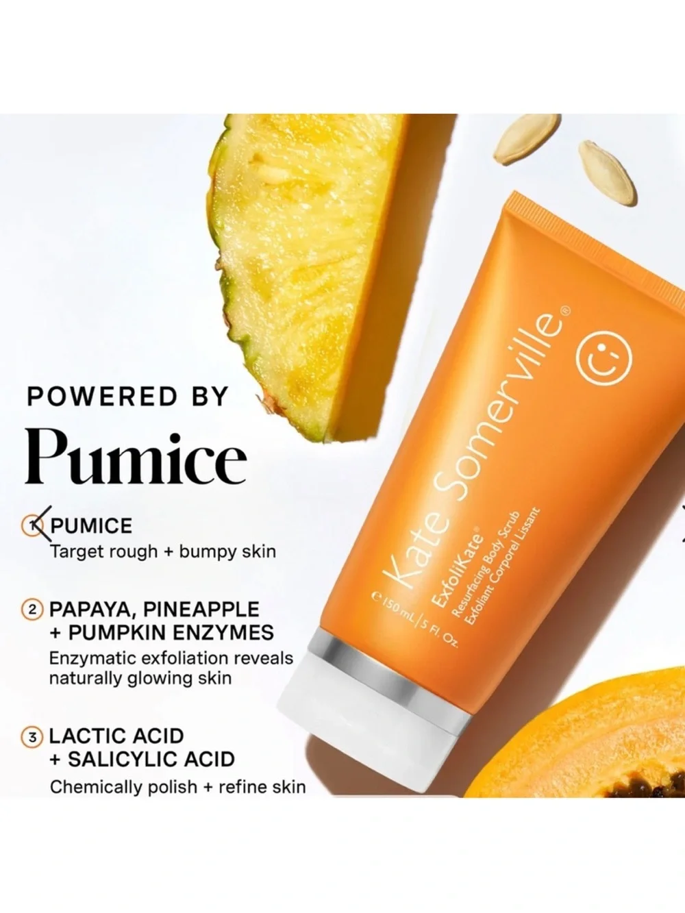NEW Kate Somerville ExfoliKate™ Resurfacing Body Scrub $62